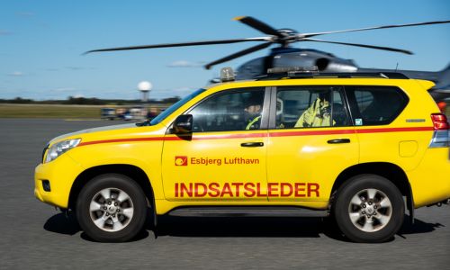 Esbjerg Airport skifter til HVO100 på køretøjer